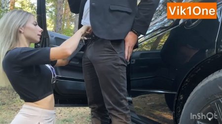 Пикник подождет пока любовница сосет